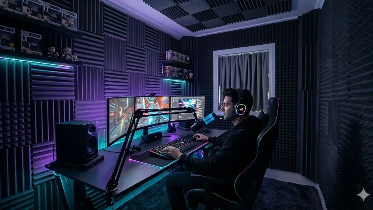 Oyuncu Odası İçin Ses Yalıtımı: Maksimum Performans ve Konfor