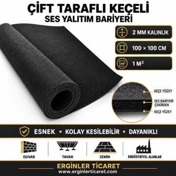 2mm Erpan Ses Yalıtımı Bariyeri (100cm x 100cm)