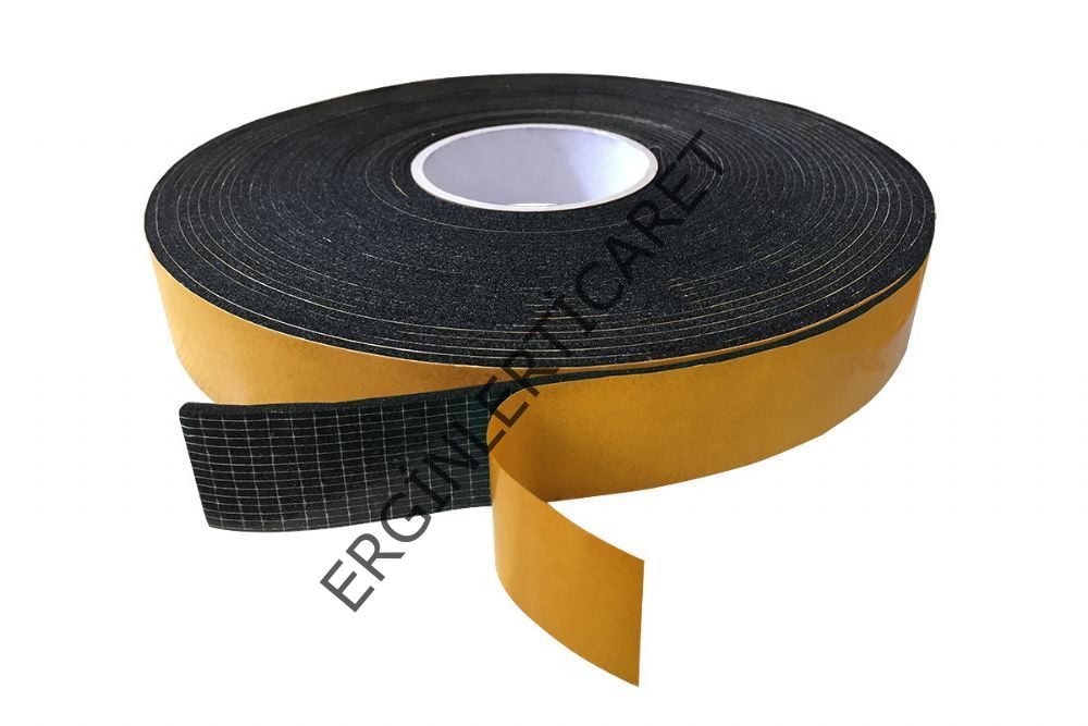 Oto Ses Yalıtımı Erpan Kauçuk bant 7,5cm x 15mm