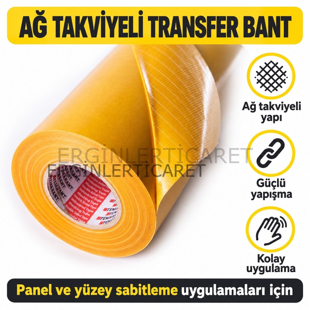 Ağ Takviyeli Transfer Bant