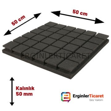 Akustik Viceostik Panel (50cm x 50cm)
