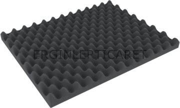 Yanmaz Akustik Yumurta Sünger 25 mm 50Dns 50cm X 50cm