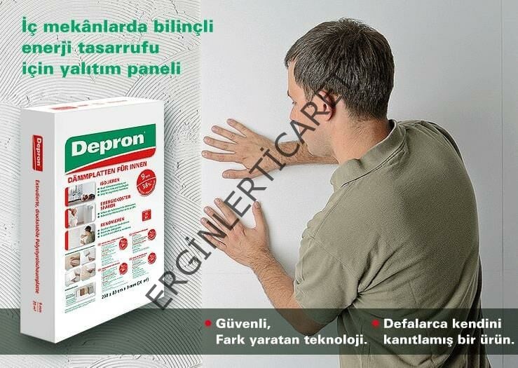 Depron Yalıtım Malzemesi Levha G3mm 80cm x 125cm
