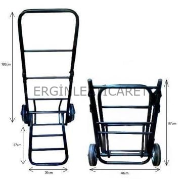 Yük Taşıma Arabası Portatif Tip