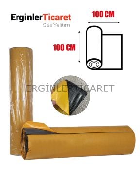 Oto Ses Yalıtımı Kauçuk Köpüğü 6mm 100cm x 100cm
