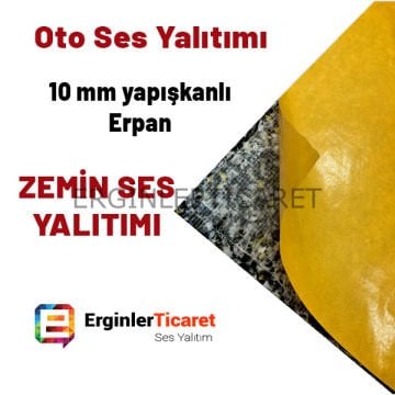 Oto Ses Yalıtımı Erpan Bantlı 10mm 50x100cm