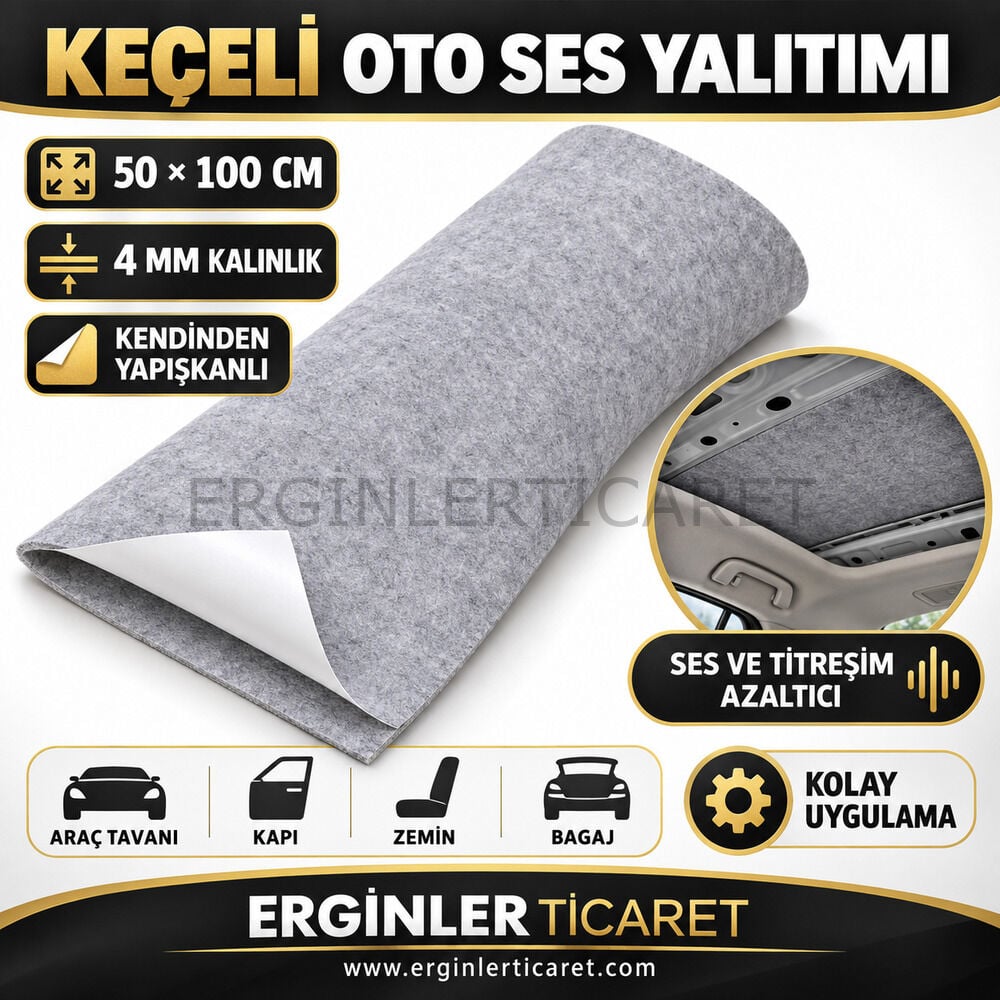 Keçeli Oto Ses Yalıtımı