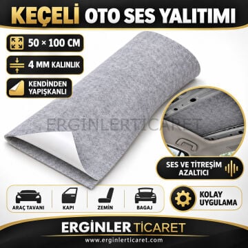 Keçeli Oto Ses Yalıtımı