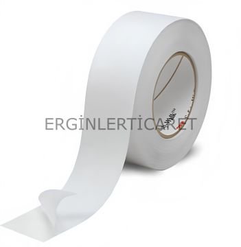 Beyaz Merdiven ve Zemin Kaydırmaz Bant 50mm x 25mt