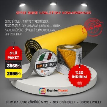 Oto Ses Yalıtımı Seti