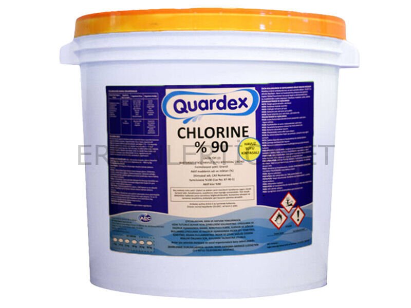 QUARDEX %90 Granül Aktif Klor 50 KG | Erginler Ticaret