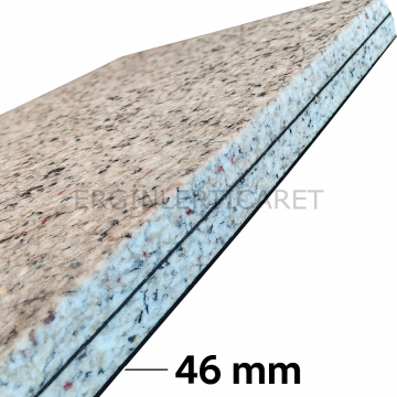 46 mm Çift Bariyerli Keçeli Ses Yalıtım Malzemesi | Erpan veya Bondex