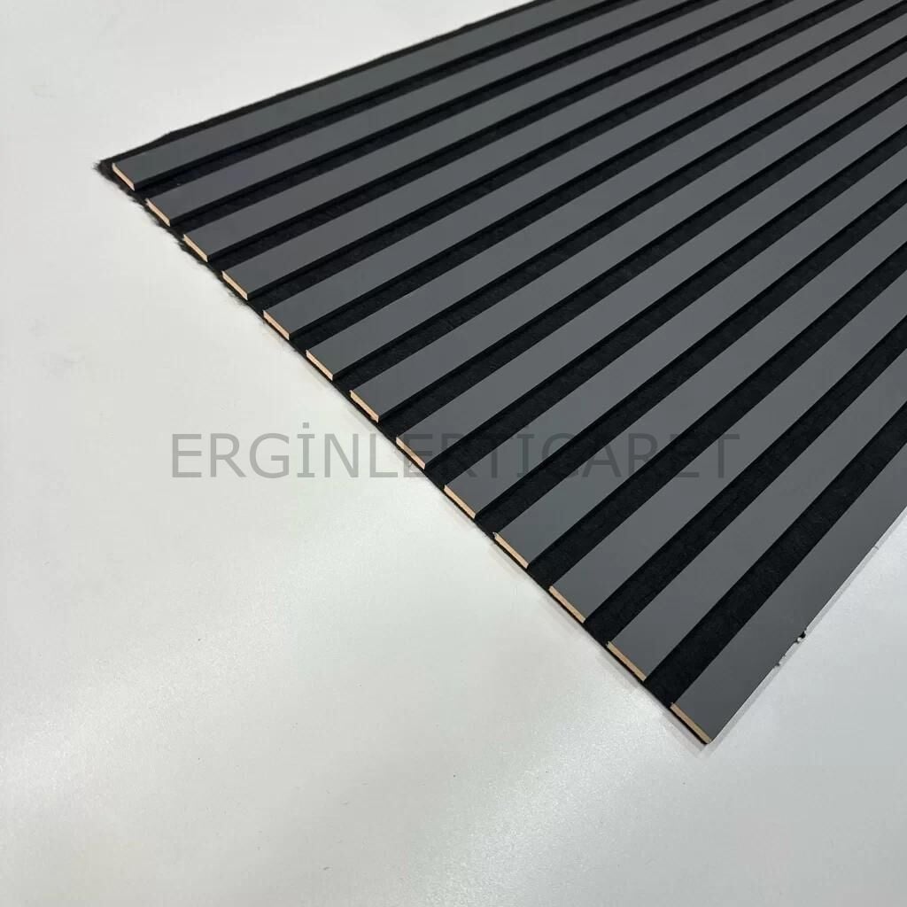 100x275 cm Antrasit Akustik Slim Duvar Paneli