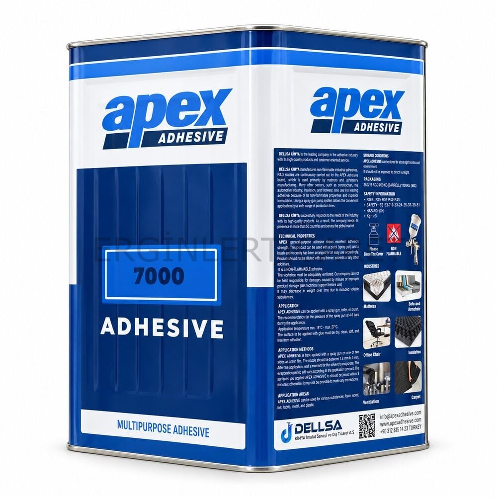 Apex 7000 sünger yapıştırıcısı