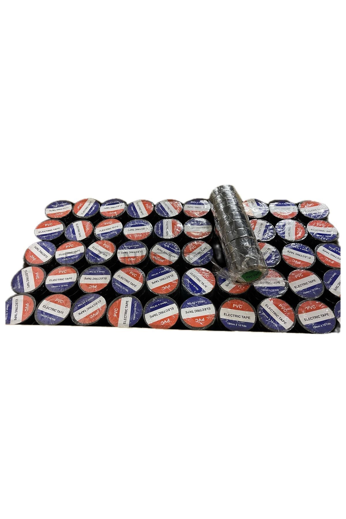 Elektrik İzole Bant 50'li Bant Elektrikçi Bantı 19mmx10yrd 5 Paket