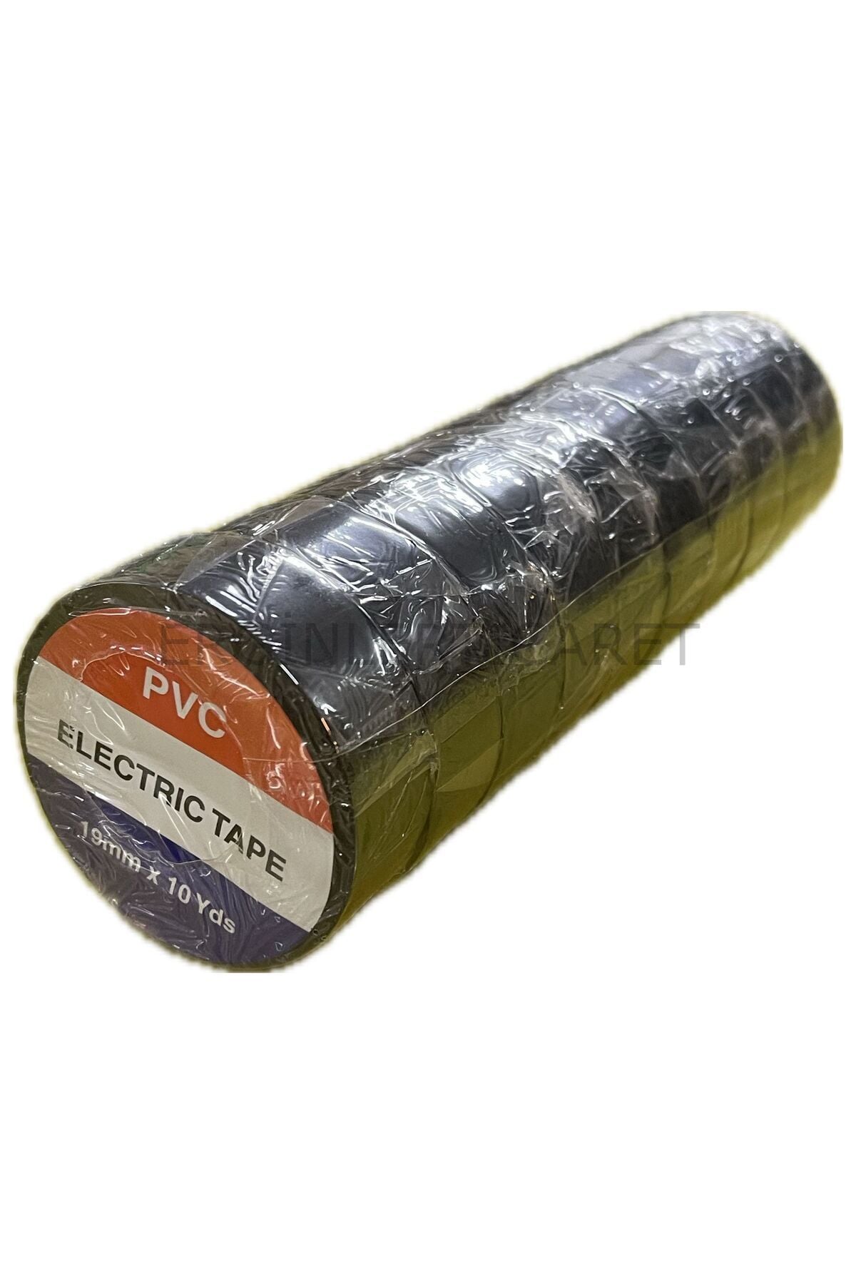 Elektrik İzole Bant 10'lu Bant Elektrikçi Bantı 19mmx10yrd 1 Paket
