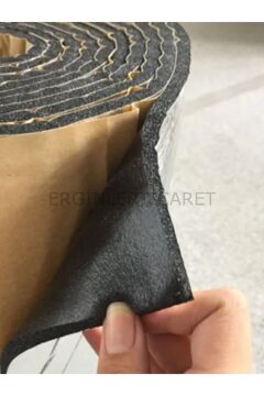 Araç Oto Ses Isı Yalıtım Bandı Folyolu Kauçuk Sünger 15cmx10metre 6mm Yapışkanlı