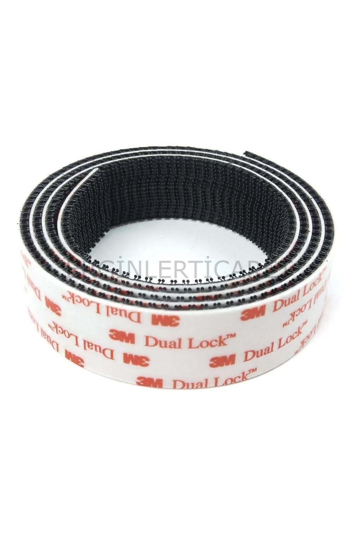 3M Sj3550 25mm x 1mt Siyah Dual Lock Cırt Bant