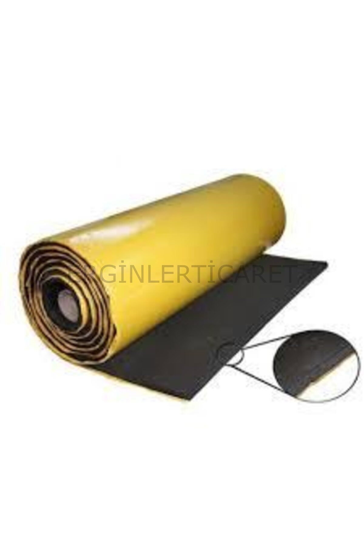 Araç Oto Ses Yalıtımı 100cmx5mt 1cm Kauçuk Firex Sünger 5m²