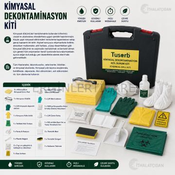Kimyasal Dekontaminasyon Kiti Temizleme Kiti