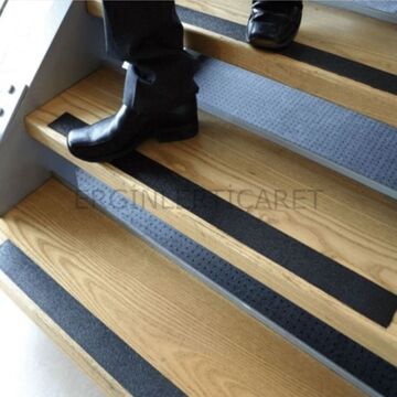 Siyah Merdiven ve Zemin Kaydırmaz Kaymaz Bant 100mm X 25mt