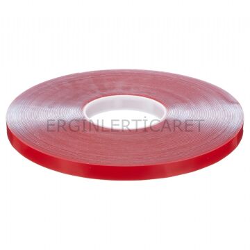 Silikon Çift Taraflı Montaj Bantı Şeffaf Tape 25mm X 33mt