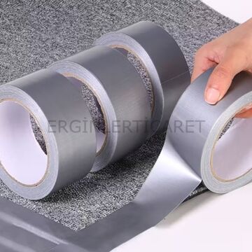 Çok Amaçlı Tamir Bandı Duck Tape Kanal Bandı ''48 Mm X 25 Mt'' Gri