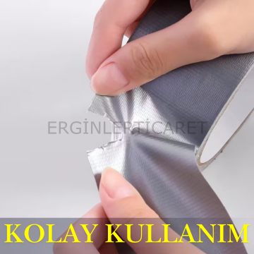 Çok Amaçlı Tamir Bandı Duck Tape Kanal Bandı ''48 Mm X 25 Mt'' Gri