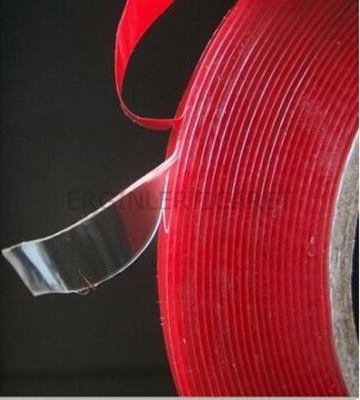 Silikon Çift Taraflı Montaj Bantı Şeffaf Tape 10mm x 33mt