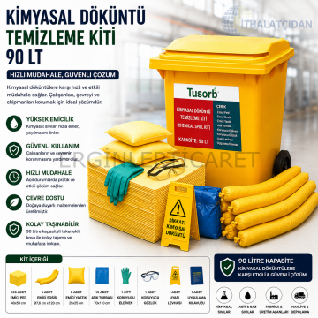 Kimyasal Döküntü Temizleme Kiti 90 Lt