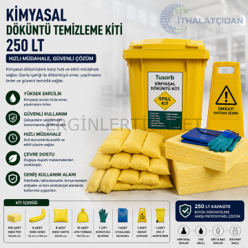 Kimyasal Döküntü Temizleme Kiti 250 Lt