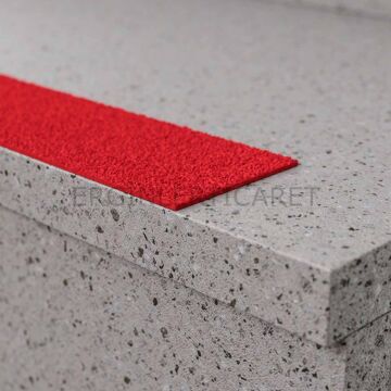Kırmızı Merdiven ve Zemin Kaydırmaz Bant 25mm x 25mt – Kaymaz Antislip Bant