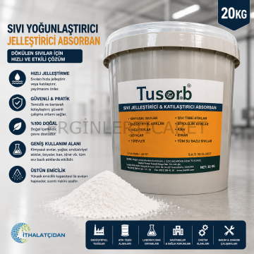 Sıvı Yoğunlaştırıcı-Jelleştirici Absorban 20kg