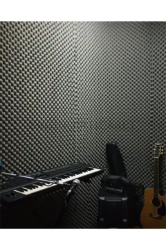 60 Dns Yanmaz Yapışkanlı Yumurta Akustik Yalıtım Süngeri 50cmx50cm 40mm