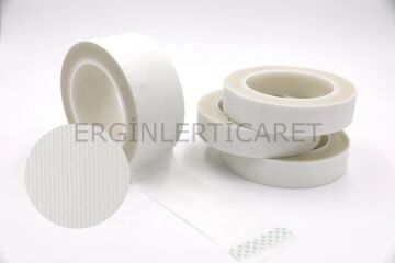 Silikon Yapışkanlı Cam Elyaf Bant Yüksek Isı Dayanıklı Elektrik İzolasyon Bandı 15mmx33m