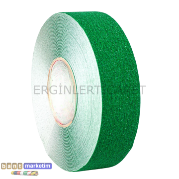 Merdiven Ve Zemin Kaydırmaz Kaymaz Bant 50mmx25mt Yeşil