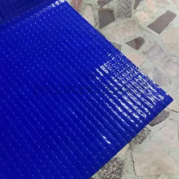 PVC Desenli Zemin Kaplama Muşambası 2mm 1x5 Metre Kaymaz Araç Konteyner Oto Taban Kaplaması Mavi
